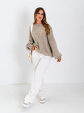 Confident Pullover - Taupe