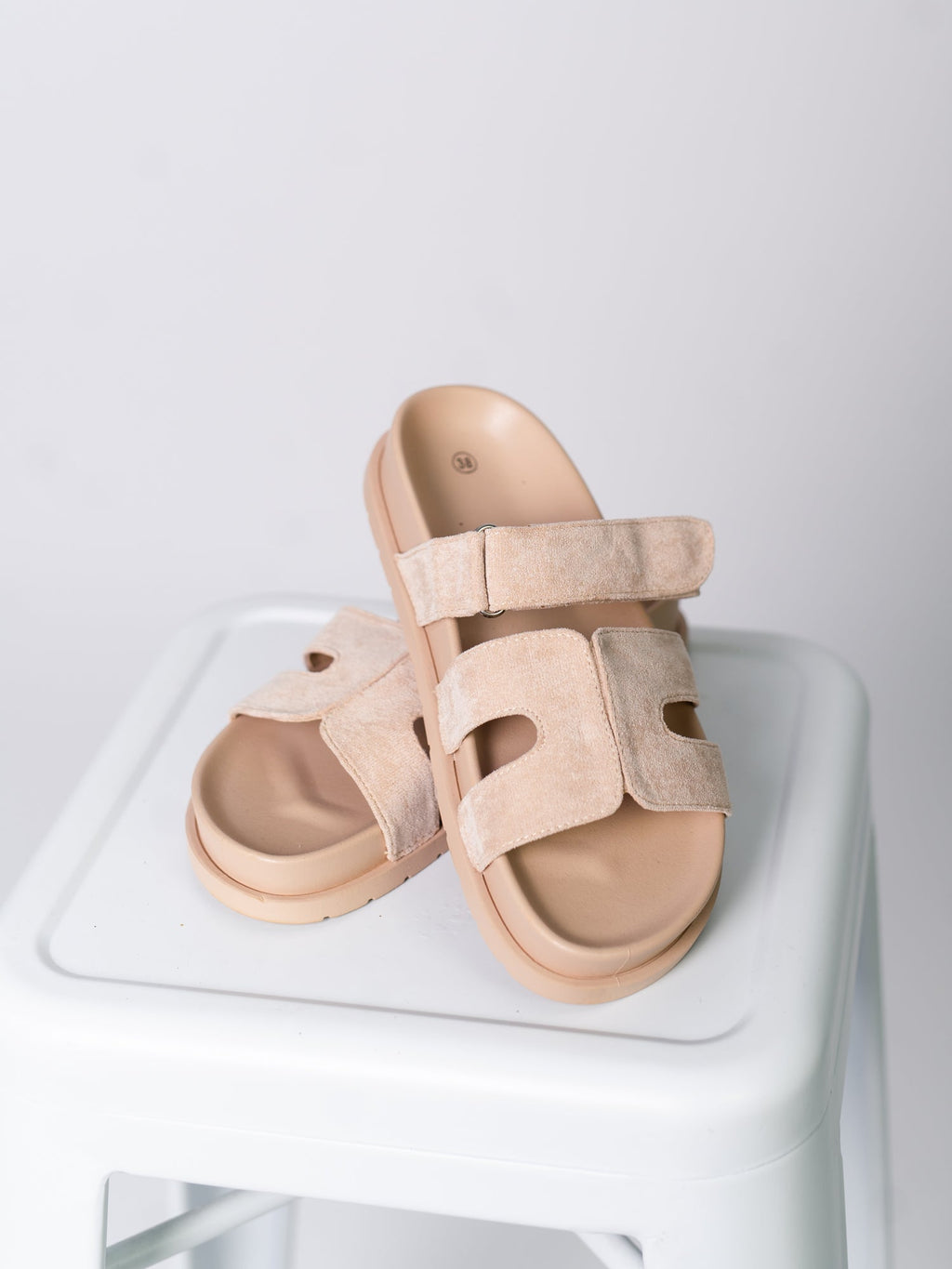 Hailey Pantolette - Beige
