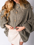 Danielle Strickjacke - Khaki