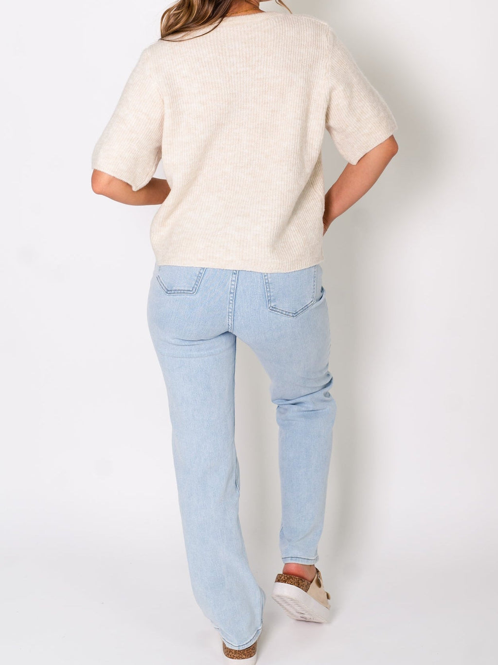 Lena Soft Strickjacke - Creme