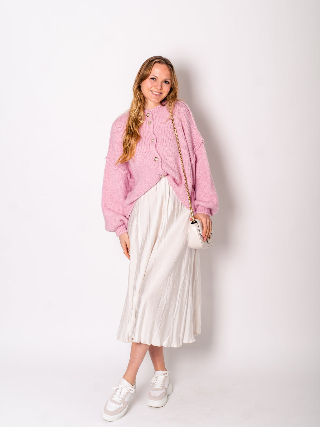 Emelie Strickjacke - Rosa