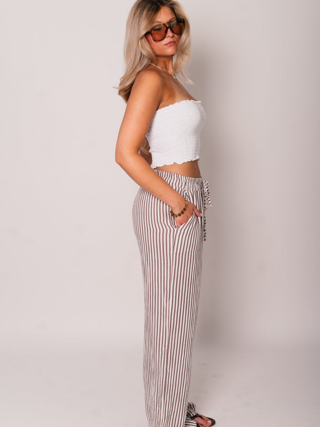 Nala Bandeau Top - Weiß