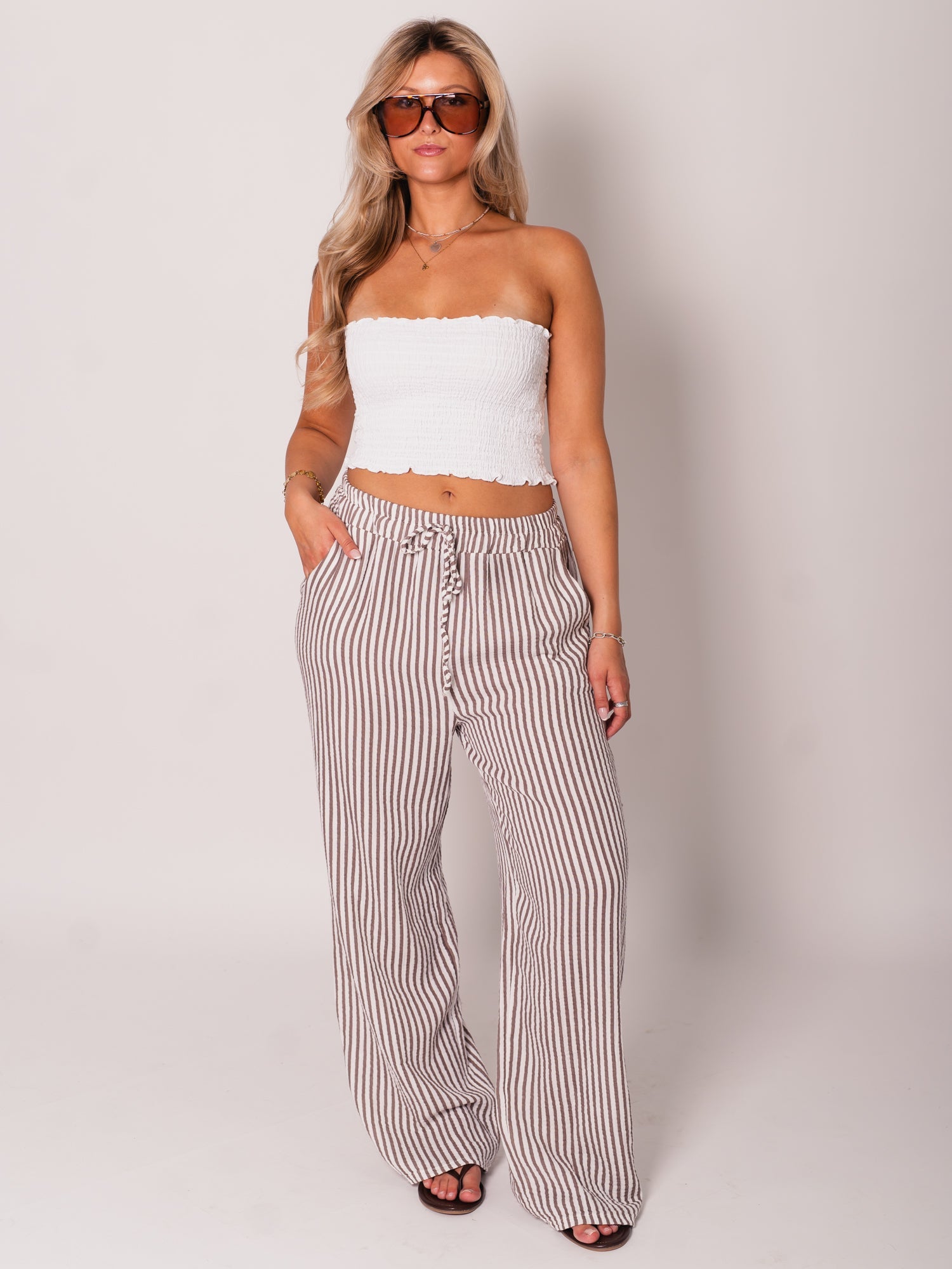 Nala Bandeau Top - Weiß