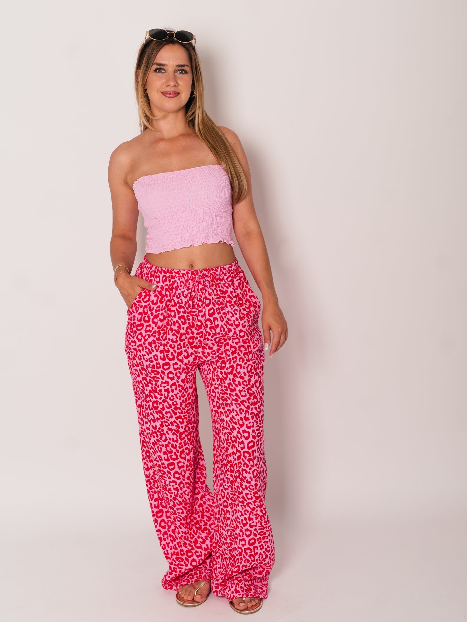 Nala Bandeau Top - Rosa