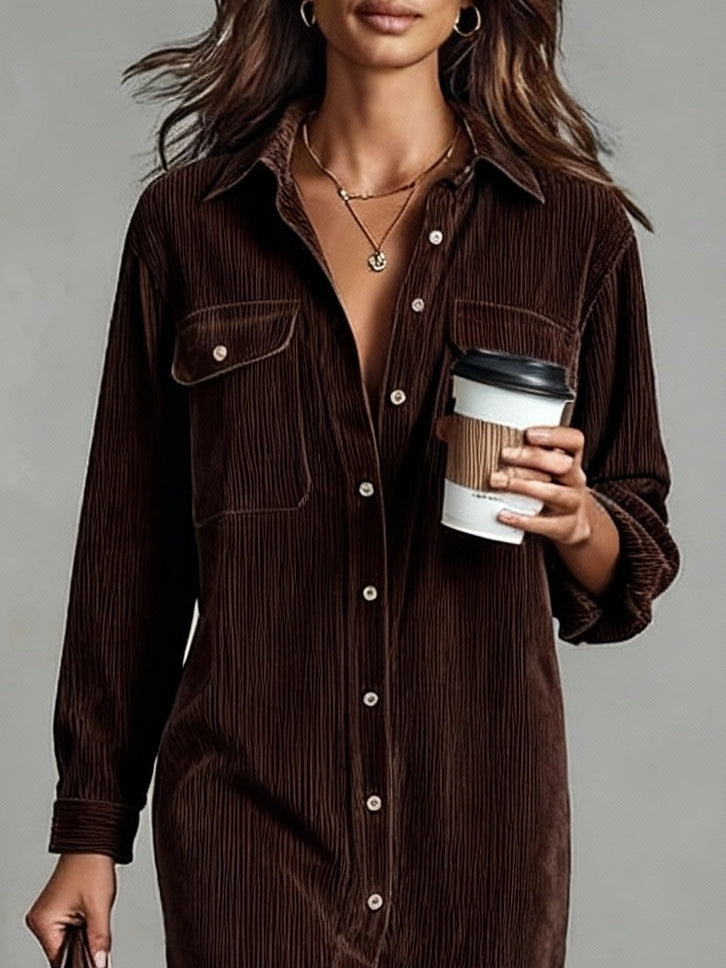 Rosaria – Vestido Camisero Midi