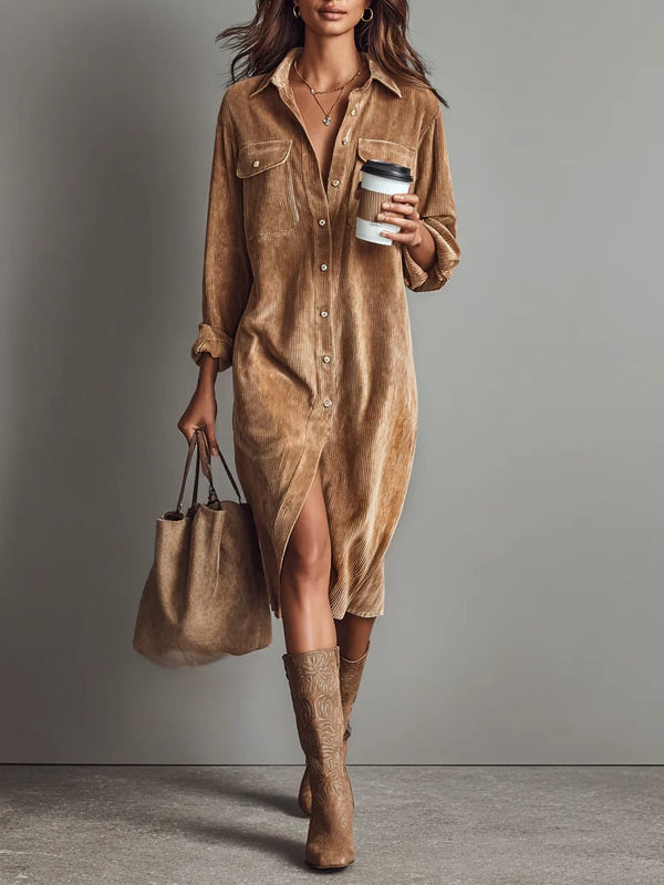 Rosaria – Vestido Camisero Midi