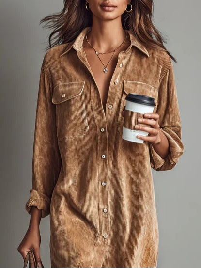 Rosaria – Vestido Camisero Midi