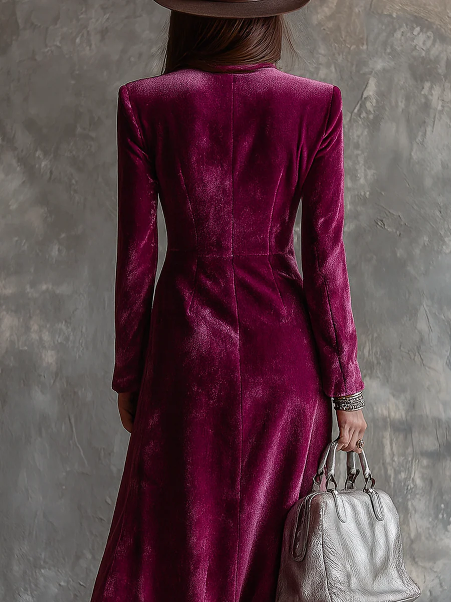 Nadia – Vestido Velvet Royale