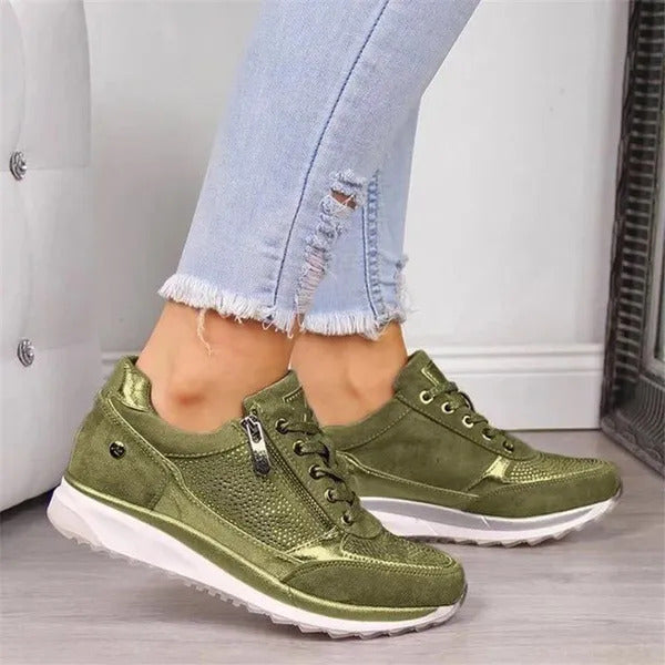 Martina – Zapatos Cómodos con Cremallera