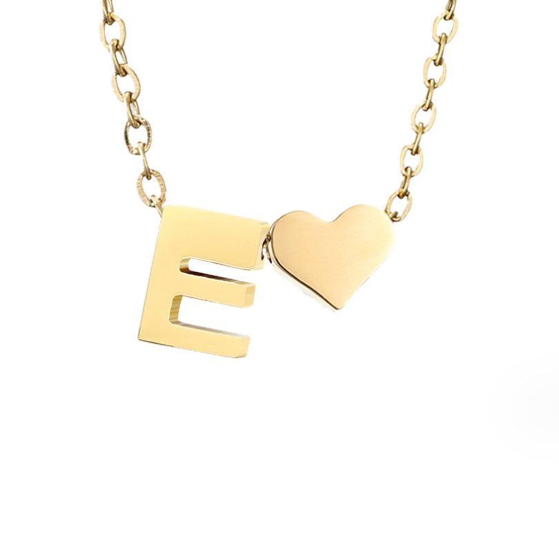Forever Love – Collar con Inicial Dorado