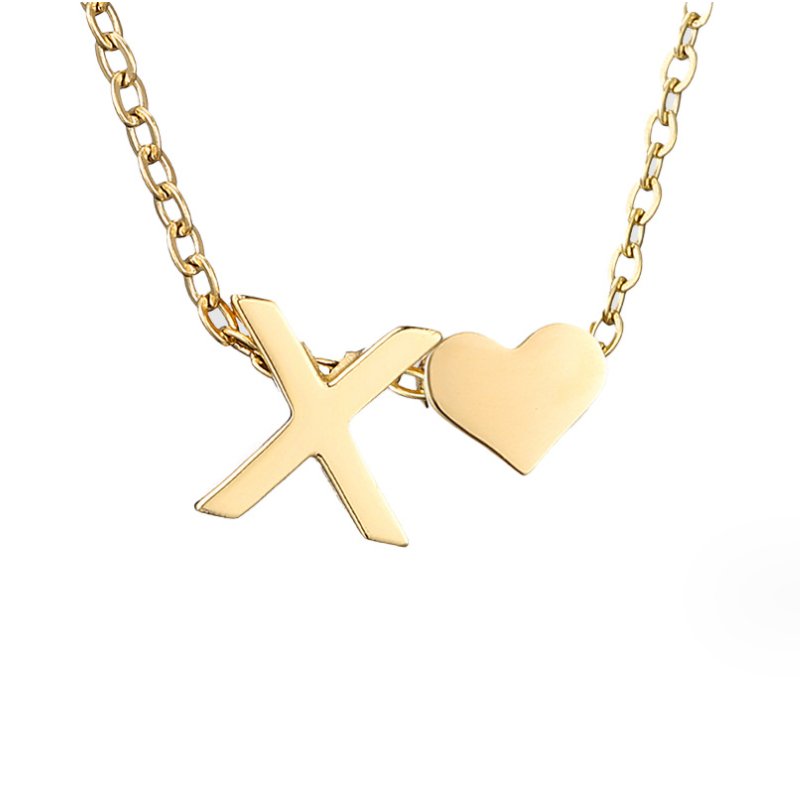 Forever Love – Collar con Inicial Dorado