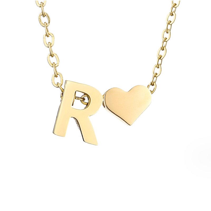 Forever Love – Collar con Inicial Dorado