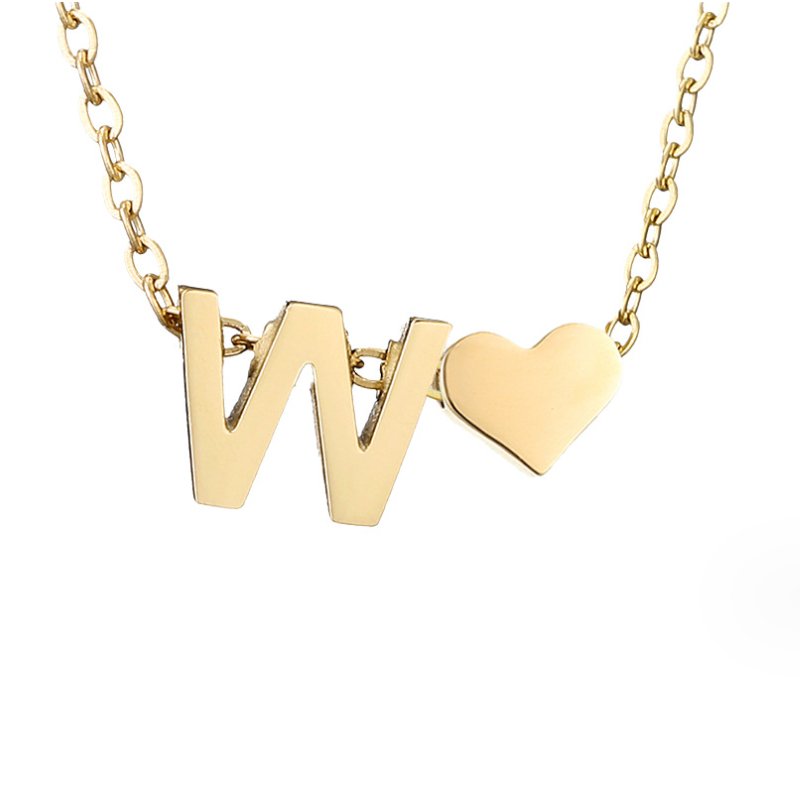 Forever Love – Collar con Inicial Dorado