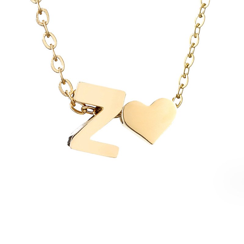 Forever Love – Collar con Inicial Dorado