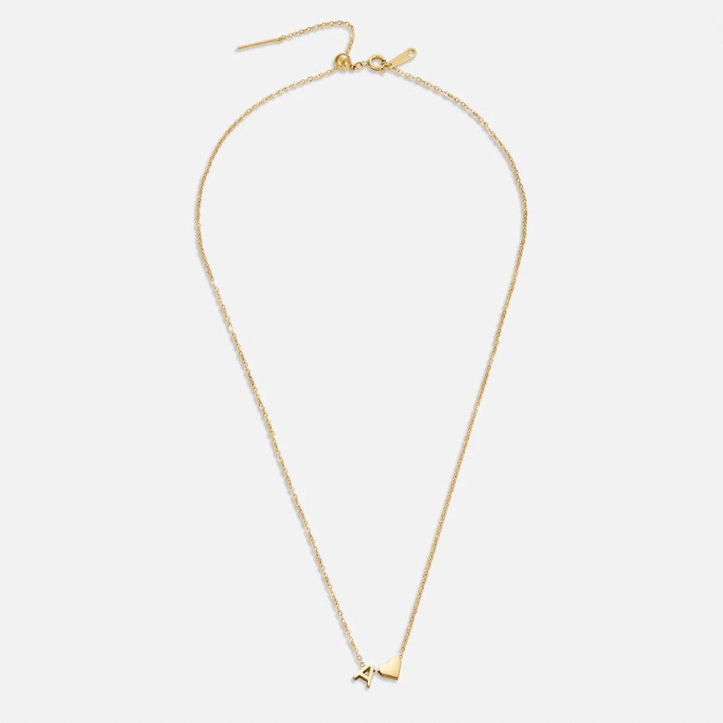 Forever Love – Collar con Inicial Dorado