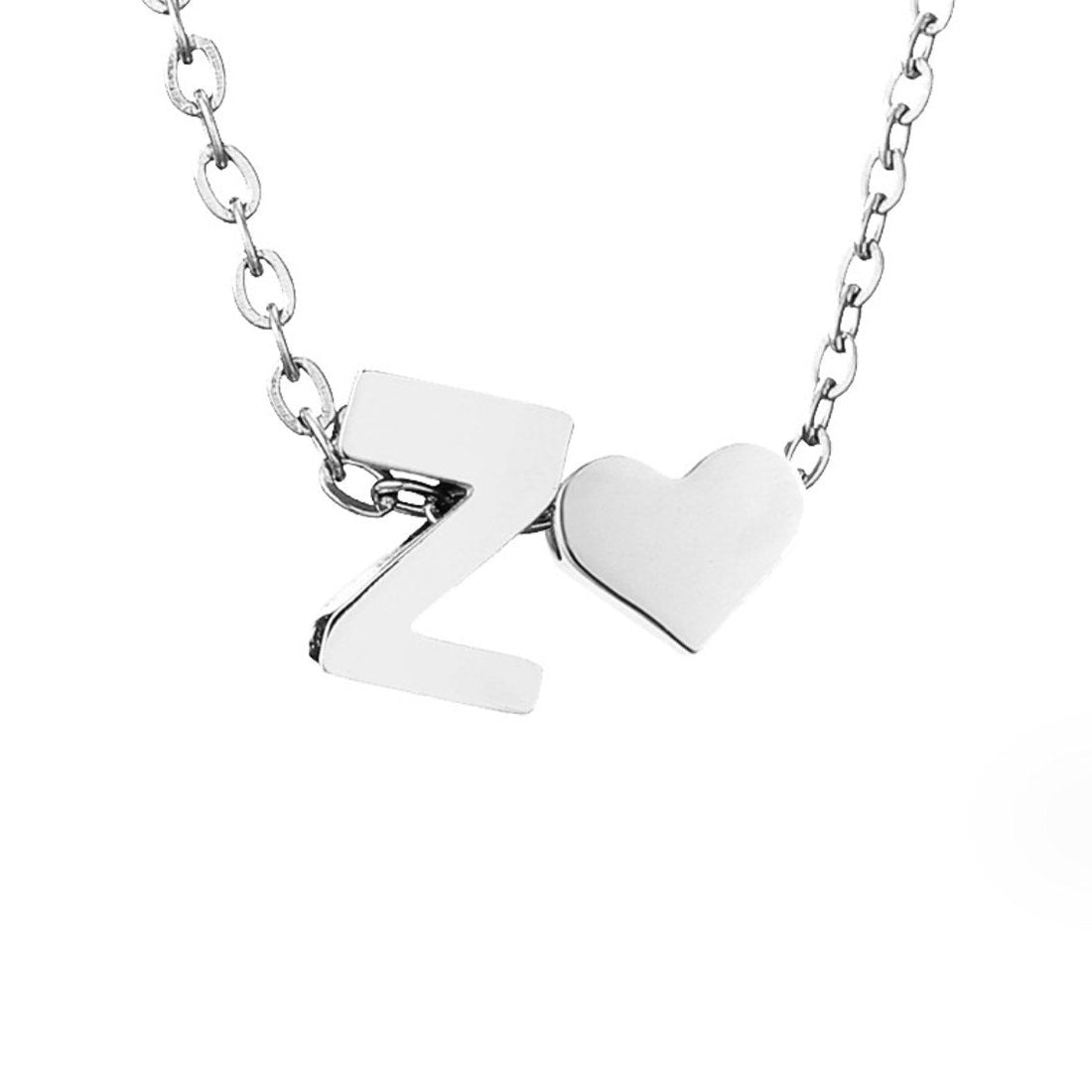 Forever Love – Collar con Inicial Plateado