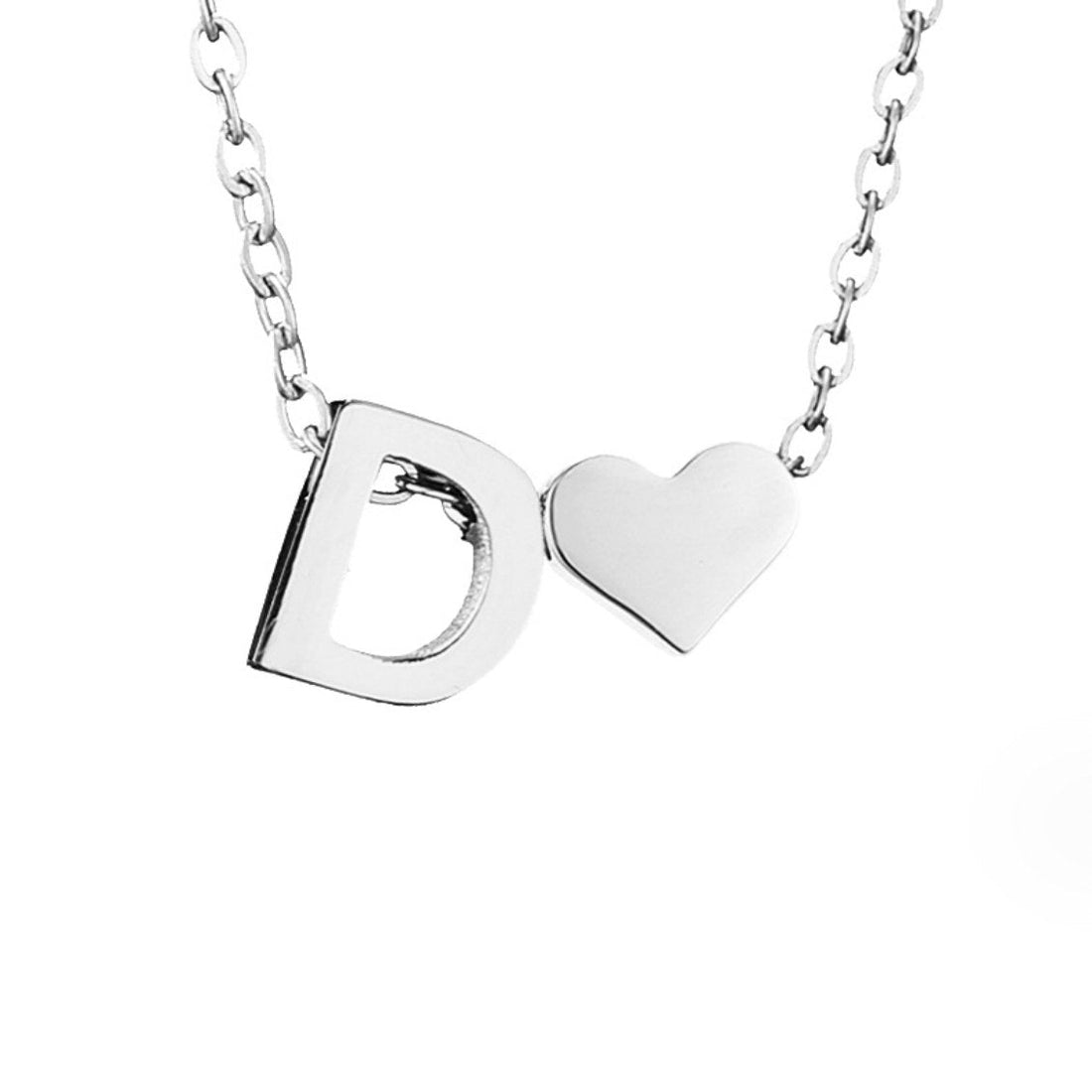 Forever Love – Collar con Inicial Plateado