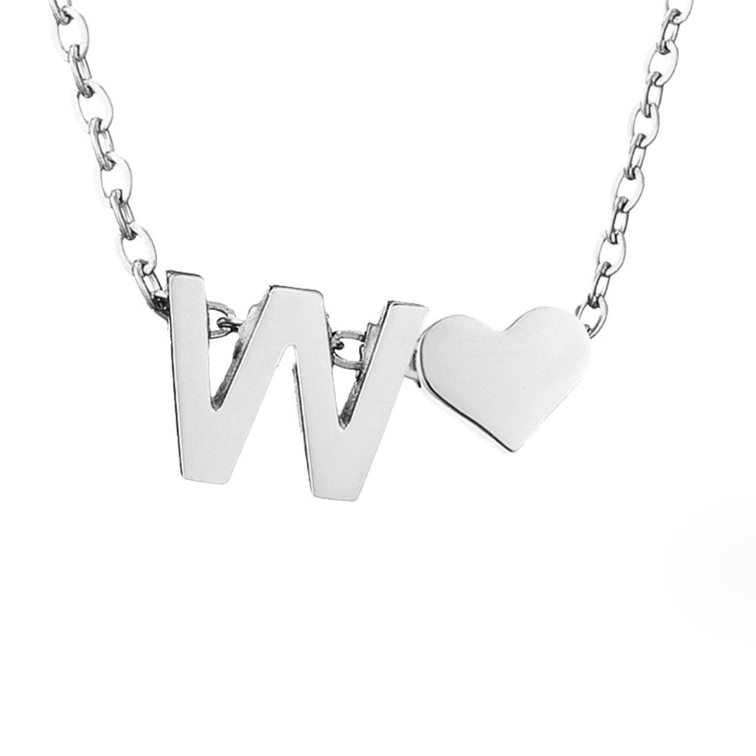 Forever Love – Collar con Inicial Plateado