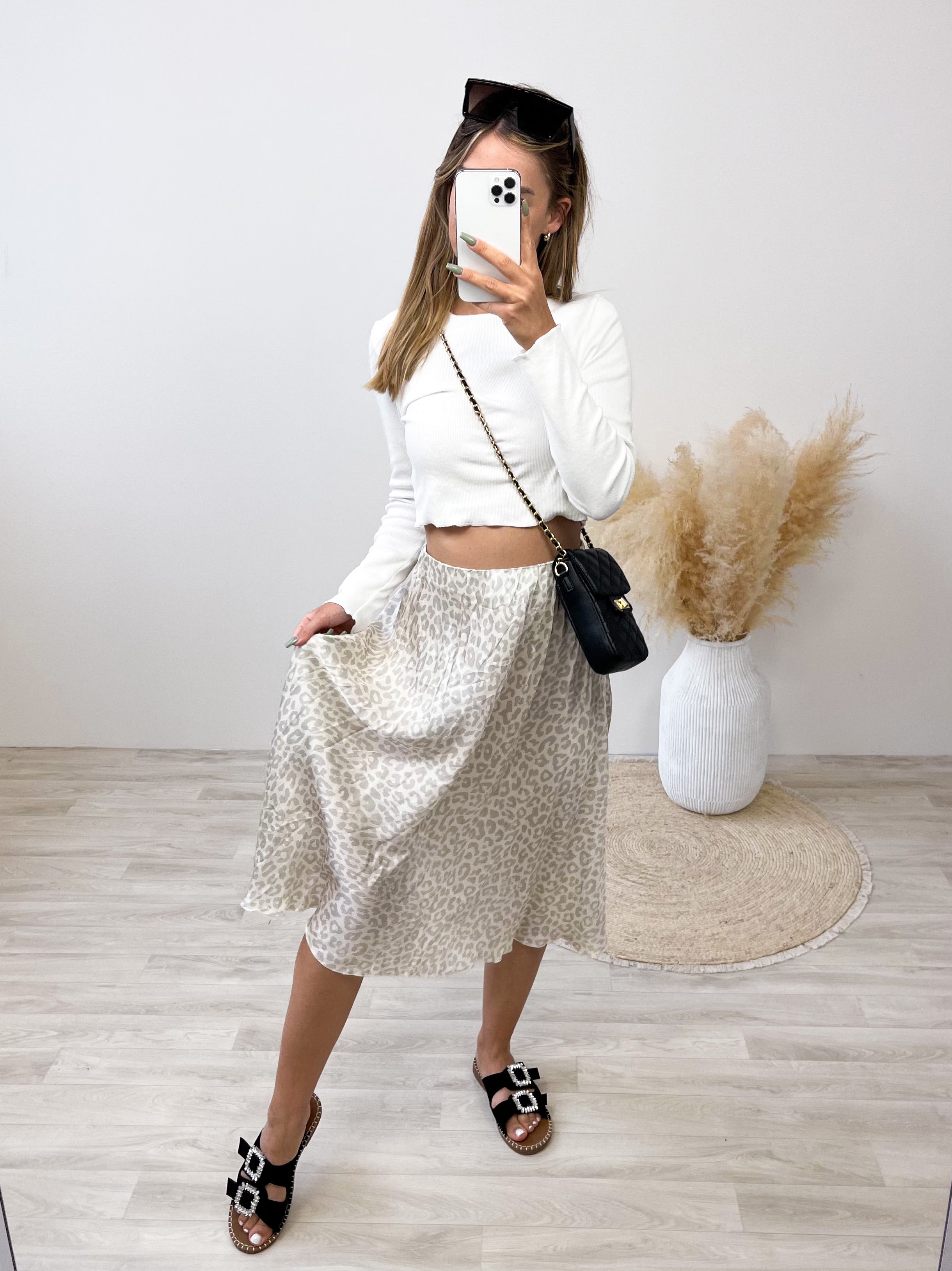 Leo Midi Rock - Creme