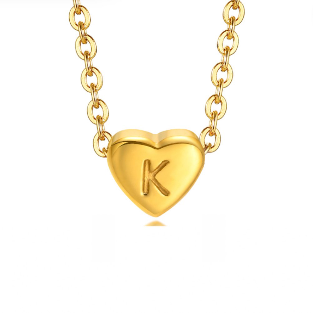 Corazón – Pulsera con Inicial