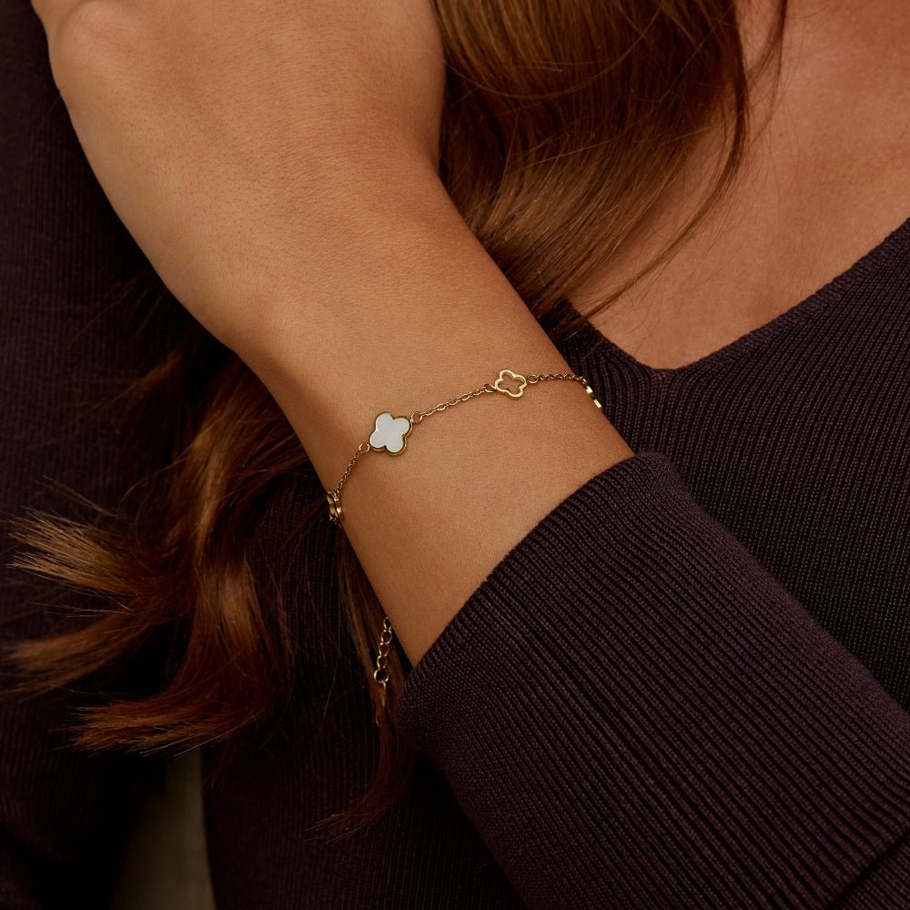 Lucía – Pulsera Trébol